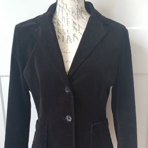 Black Velvet GAP Women's Blazer